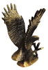 Brass Antique Showpiece Eagle Statue 0.68kg